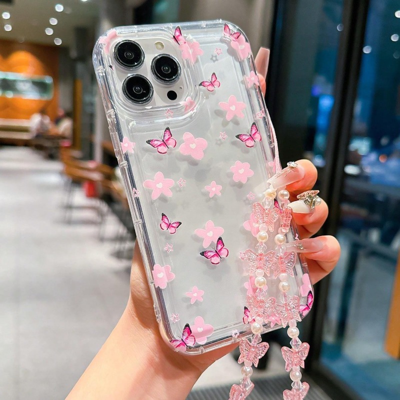 Plants X - Güzel Kelebek Çiçek Telefon Kılıfı iPhone