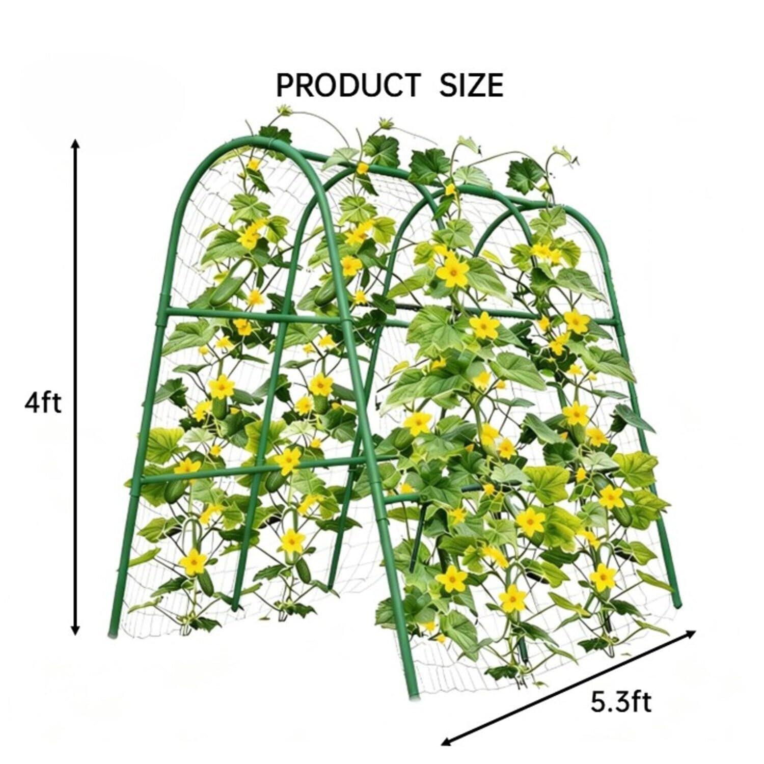 4x5.3FT Bahçe Kemeri Çardağı,  - Plants X incelemesi ve fiyatı