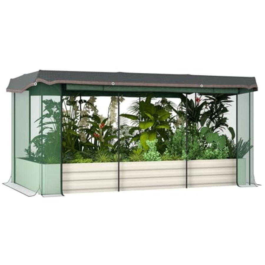 7,3 x 3,4 x 1 ft Galvanizli Yü - Plants X incelemesi ve fiyatı